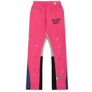 GALLERY DEPT. | UNISEX PINK PAINTED FLARE SWEATPANT | S